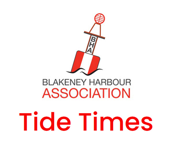 Blakeney Harbour Association - Tide Times